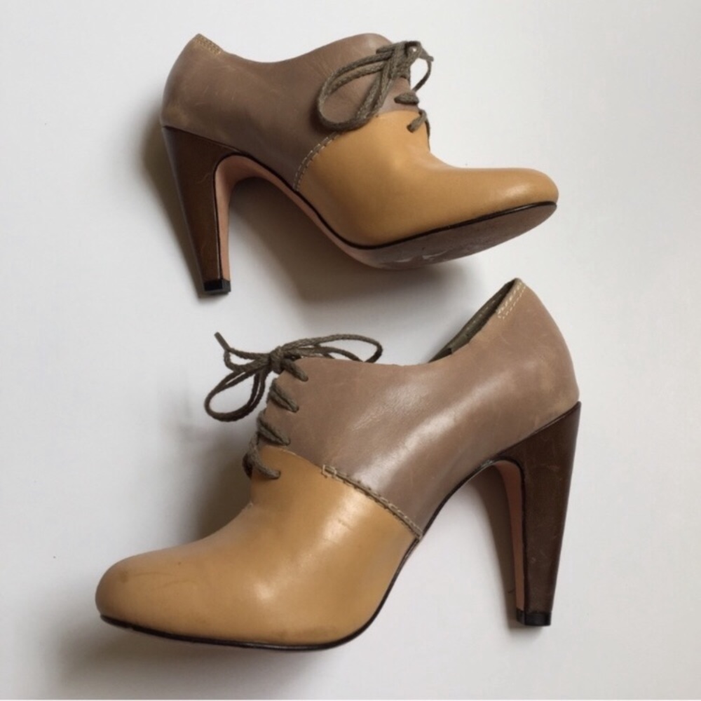 Plenty By Tracy Reese Rene leather Oxford heels